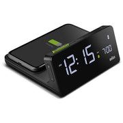 Braun BC21 BEU Sveglia Digitale Display LCD VA Ricarica Wireless Qi 10 W Doppio Allarme Snooze colore Nero