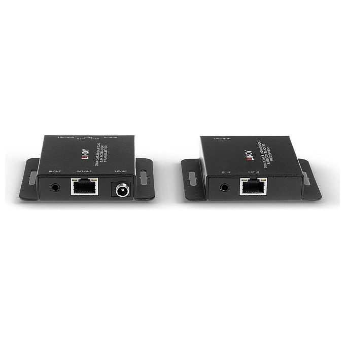 Lindy 38208 Extender HDMI Cat.6 4K30 70m con IR PoC Loop Out colore Nero