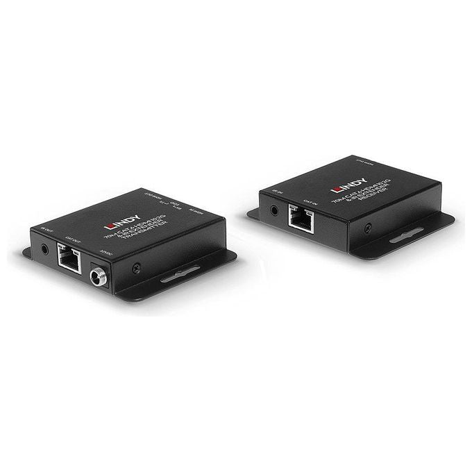 Lindy 38208 Extender HDMI Cat.6 4K30 70m con IR PoC Loop Out colore Nero
