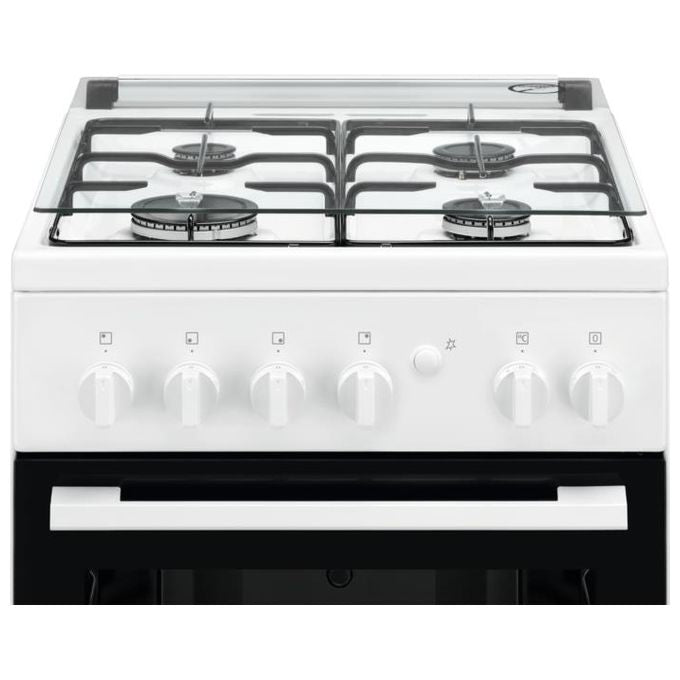 Electrolux LKK500000W Cucina a gas con forno elettrico statico 50 cm 4 fuochi 56 L Classe A accensione elettronica colore Bianco