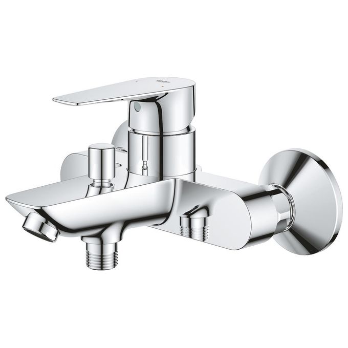 Grohe 23348001 Start Edge Miscelatore Monocomando Vasca Doccia Montaggio a Parete Cartuccia Ceramica 35mm colore Cromo