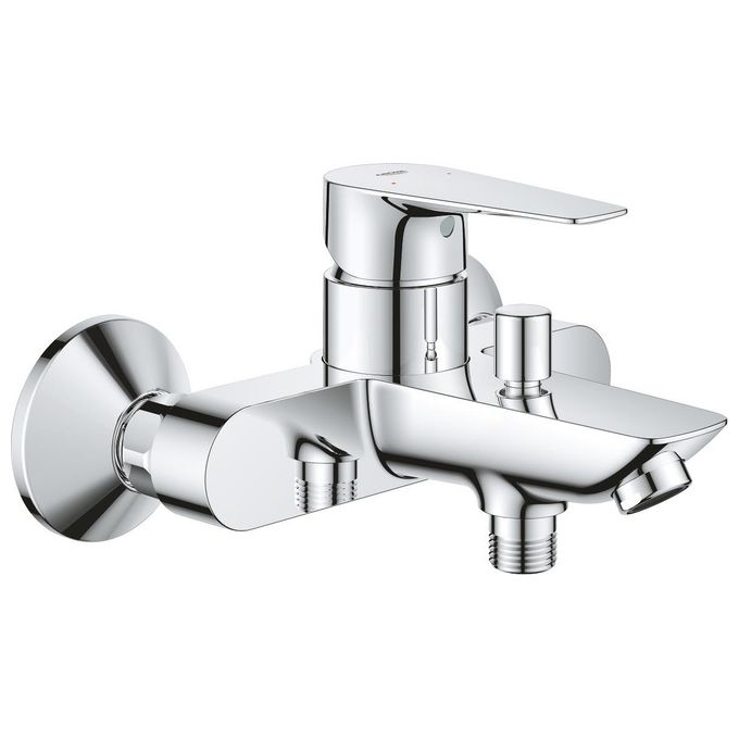 Grohe 23348001 Start Edge Miscelatore Monocomando Vasca Doccia Montaggio a Parete Cartuccia Ceramica 35mm colore Cromo