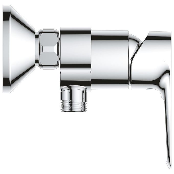 Grohe 23354001 Start Loop Miscelatore Doccia a Leva Singola 1-2'' Montaggio a Parete Cartuccia Ceramica 35 mm Limitatore di Temperatura colore Cromo