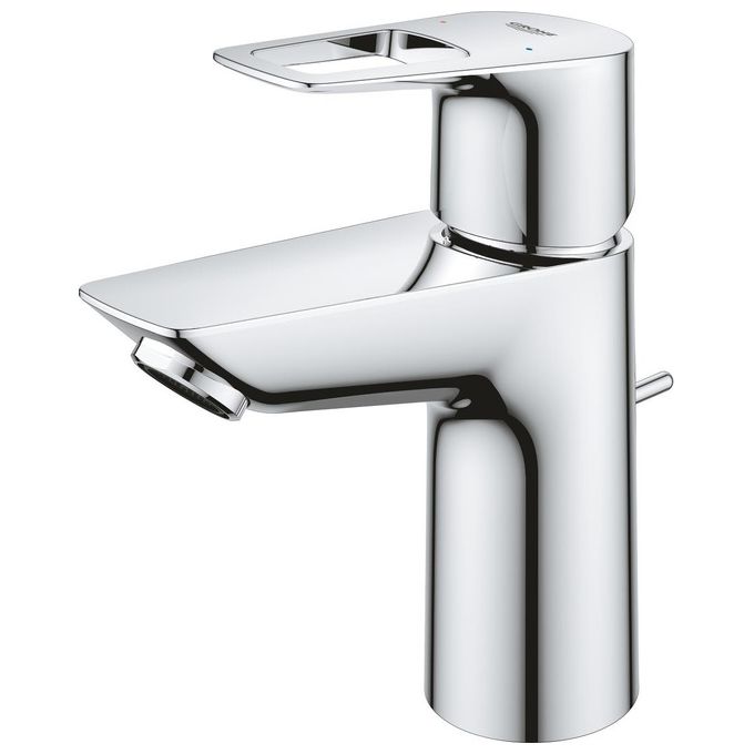 Grohe 23349001 Start Loop Miscelatore monocomando lavabo Taglia S cartuccia ceramica 28 mm EcoJoy scarico pop-up colore Cromo