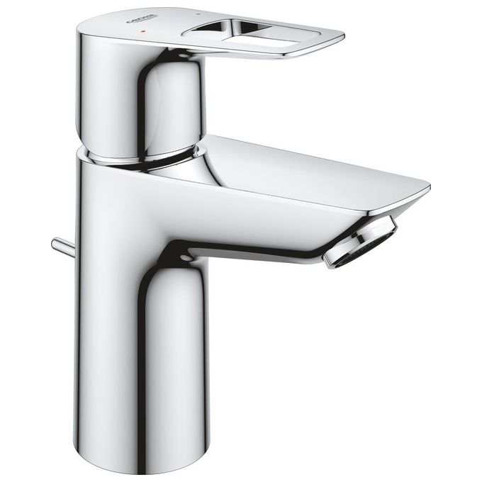 Grohe 23349001 Start Loop Miscelatore monocomando lavabo Taglia S cartuccia ceramica 28 mm EcoJoy scarico pop-up colore Cromo
