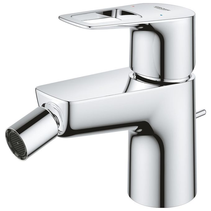 Grohe 23352001 Start Loop Miscelatore per Bidet Monoforo Leva Sanitaria Cartuccia Ceramica 2.8 cm Limitatore Temperatura colore Cromo