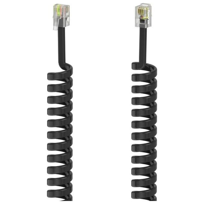 Hama Cavo Telefonico Spirale per Cornetta