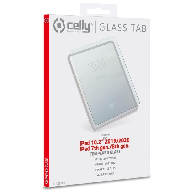Celly GlassTab per iPad 10.2'' 7° 8° Gen