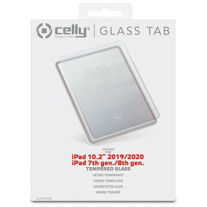 Celly GlassTab per iPad 10.2'' 7° 8° Gen
