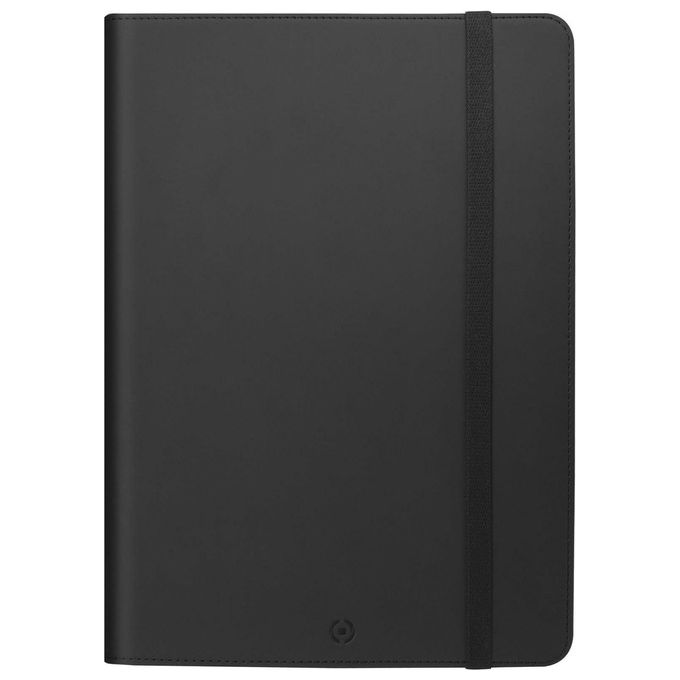 Celly BOOKBAND01 BookBand Custodia a Libro per iPad 10.2'' 7ª 8ª 9ª Generazione similpelle funzione stand wake-up porta Apple Pencil colore Nero