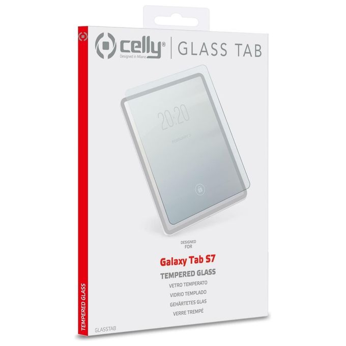 Celly GlassTab per Samsung Galaxy Tab S7