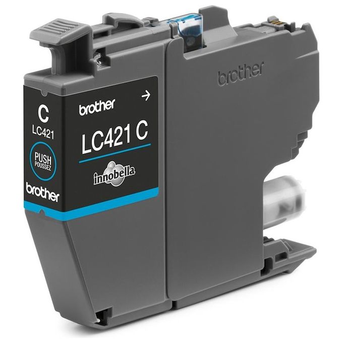 Brother LC-421C Cartuccia d'Inchiostro Originale Ciano