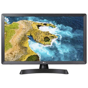 LG 24TQ510S-PZ Smart TV LED 23.6'' HD 1366x768 WebOS 22 Wi-Fi DVB-T2-C-S2 colore Nero
