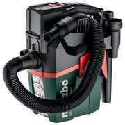 Metabo 602028850 AS 18 L PC Compact Aspirapolvere a cilindro Cordless 18V 6 L Secco e Bagnato Classe L IPX4 colore Nero