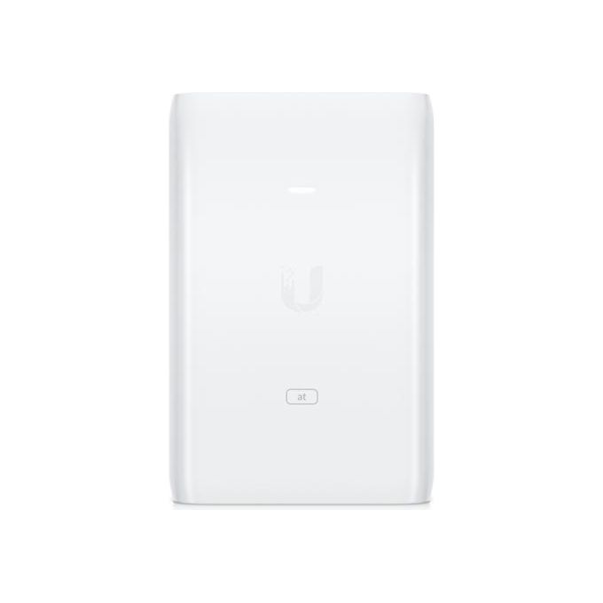 Ubiquiti U-POE-AT Adattatore PoE+ Gigabit Ethernet Bianco 30W IEEE 802.3at Networking