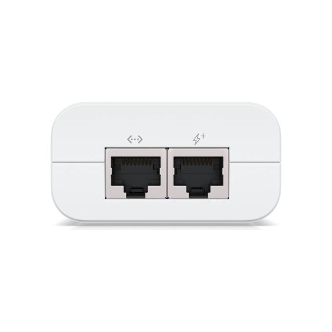 Ubiquiti U-POE-AT Adattatore PoE+ Gigabit Ethernet Bianco 30W IEEE 802.3at Networking