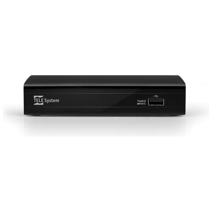 Telesystem TS6815 Decoder Digitale Terrestre Dvb-t2 Hd Hdr Hlg1080p Hdmi 1.4 Cec Scart Usb 2.0