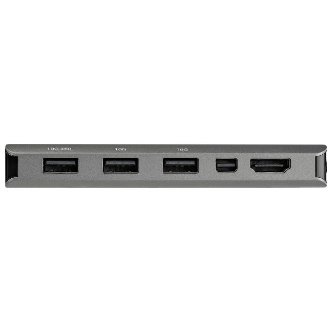 StarTech DKT31CMDPHPD Adattatore multiporta USB-C a HDMI o Mini DisplayPort 4K 60Hz con Hub USB 4 porte 10Gbps Power Delivery 100W colore Nero