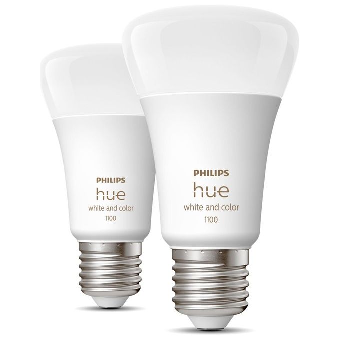 Philips Hue White and Color Ambiance 2 Lampadine E27 75W