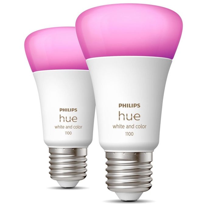 Philips Hue White and Color Ambiance 2 Lampadine E27 75W