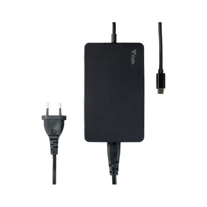 ITek ITNBSDC65 Alimentatore Universale per Notebook e Dispositivi Usb-C 65W Slim Design