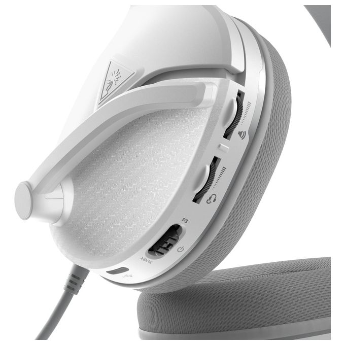 Turtle Beach TBS-6305-02 Recon 200 Gen 2 Cuffie Gaming Amplificate Circumaurali 40mm Batteria 12h Multipiattaforma colore Bianco