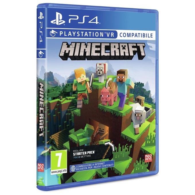 Sony BR-1230-B17 Minecraft Starter Collection Gioco PS4 Avventura Multiplayer Cross Platform con 700 Minecoin