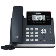 Yealink SIP-T42U Telefono IP 2.7'' LCD 12 Linee SIP PoE Gigabit Wi-Fi Bluetooth 6 Tasti Programmabili colore Grigio