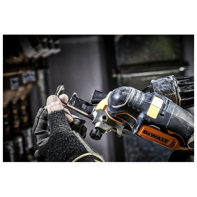 DEWALT DCS356N-XJ Utensile Multifunzione Oscillante 18V con Motore Brushless e 3 Velocita' Regolabili colore Nero Giallo
