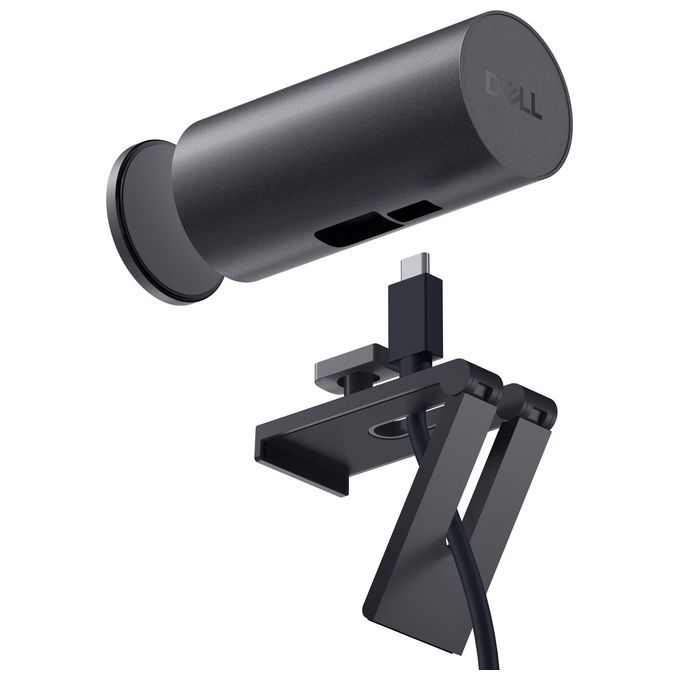 Dell WB7022-DEMEA UltraSharp Webcam 4K UHD con HDR e AI Auto Framing colore Nero