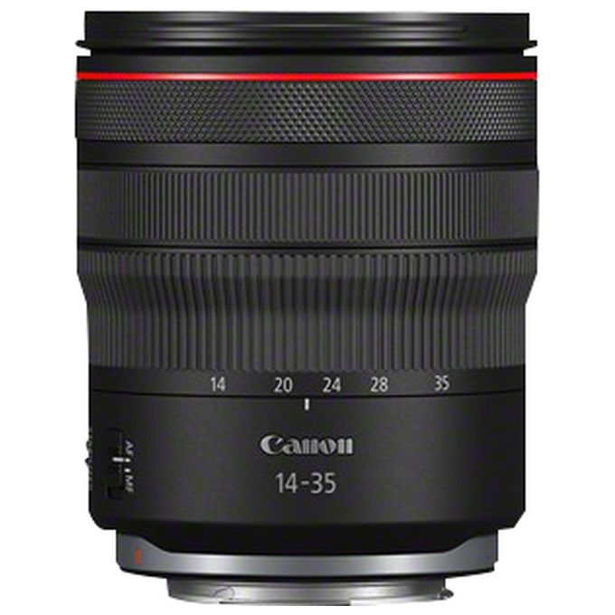 Canon 4857C005 Obiettivo RF 14-35mm F4 L IS USM Zoom Ultragrandangolare Full Frame Stabilizzato Nano USM colore Nero
