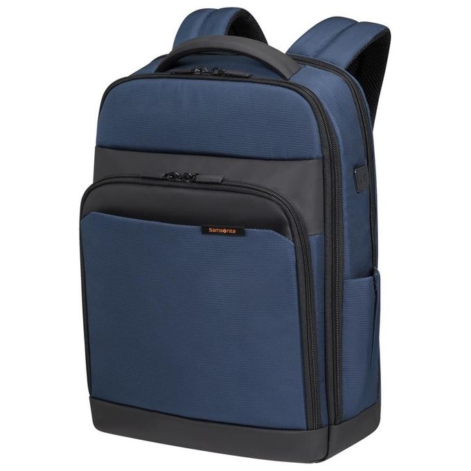 Samsonite 135071-1090 MySight Zaino Porta PC 15,6'' 19 L Poliestere Riciclato Porta USB Smart Sleeve colore Blu