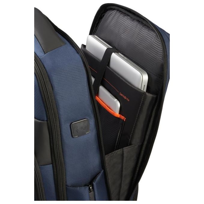 Samsonite 135071-1090 MySight Zaino Porta PC 15,6'' 19 L Poliestere Riciclato Porta USB Smart Sleeve colore Blu