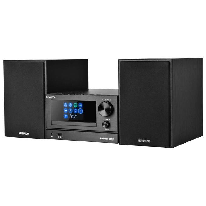 Kenwood M-7000S Micro Hi-Fi System 30 W Bluetooth Wi-Fi DAB+ CD USB Spotify colore Nero