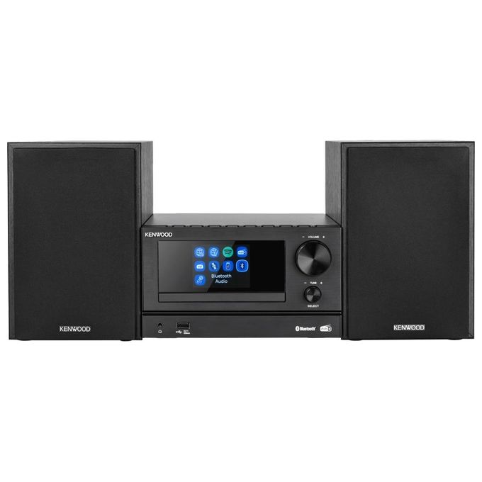 Kenwood M-7000S Micro Hi-Fi System 30 W Bluetooth Wi-Fi DAB+ CD USB Spotify colore Nero