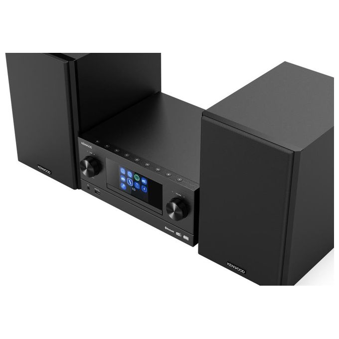 Kenwood M-9000S Mini Impianto Hi-Fi 2x50W DAB+ FM CD Bluetooth Wi-Fi Spotify Connect USB colore Nero