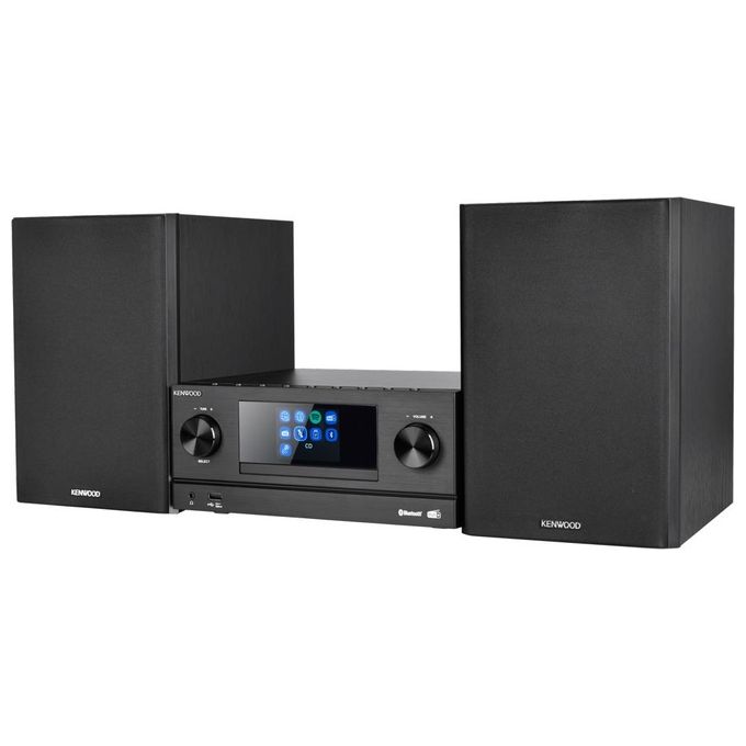 Kenwood M-9000S Mini Impianto Hi-Fi 2x50W DAB+ FM CD Bluetooth Wi-Fi Spotify Connect USB colore Nero