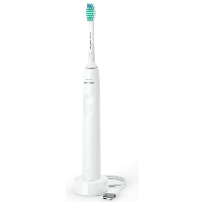 Philips HX3651-13 Sonicare Serie 2100 Spazzolino elettrico sonico 1 modalita' timer 2 min autonomia 336 h colore Bianco