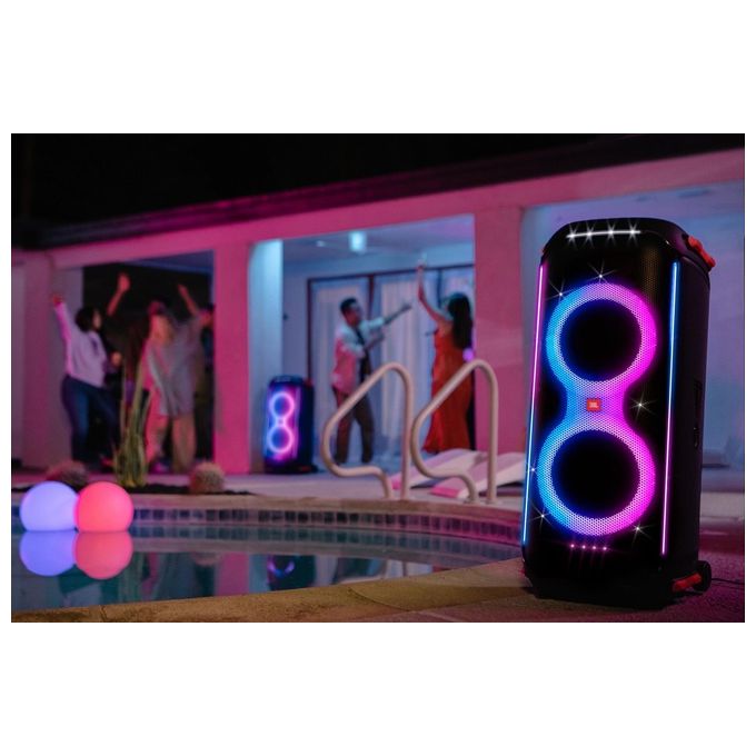 JBL JBLPARTYBOX710EU PartyBox 710 Cassa Bluetooth 800W IPX4 Effetti Luce TWS Ingressi Microfono e Strumenti colore Nero