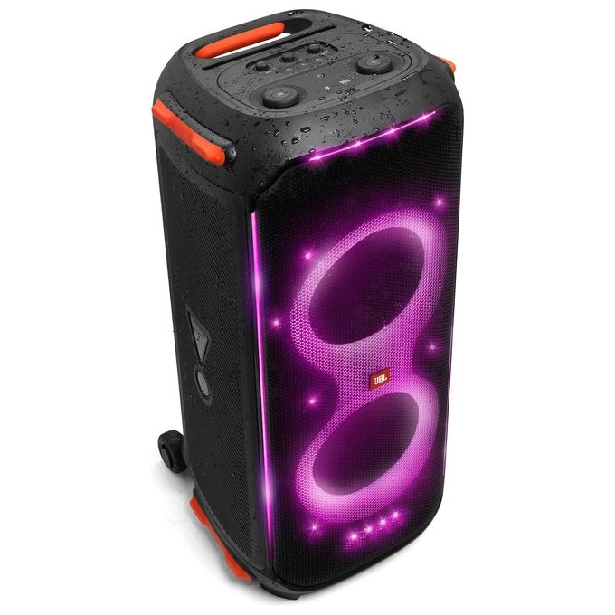 JBL JBLPARTYBOX710EU PartyBox 710 Cassa Bluetooth 800W IPX4 Effetti Luce TWS Ingressi Microfono e Strumenti colore Nero