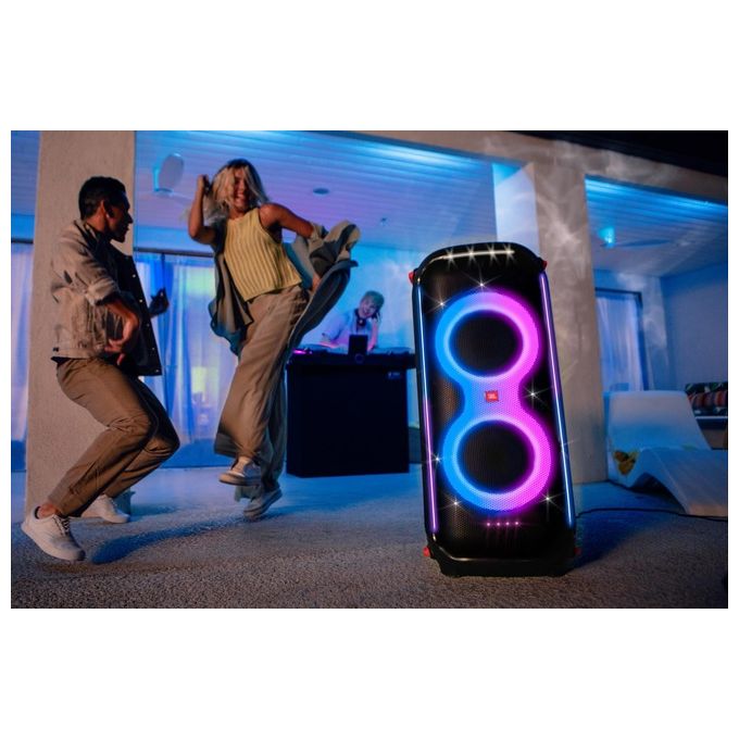 JBL JBLPARTYBOX710EU PartyBox 710 Cassa Bluetooth 800W IPX4 Effetti Luce TWS Ingressi Microfono e Strumenti colore Nero
