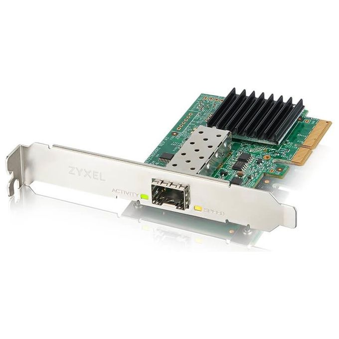 Zyxel XGN100F Scheda di Rete PCIe 3.0 x4 10Gb Ethernet Porta SFP+ Profilo Basso
