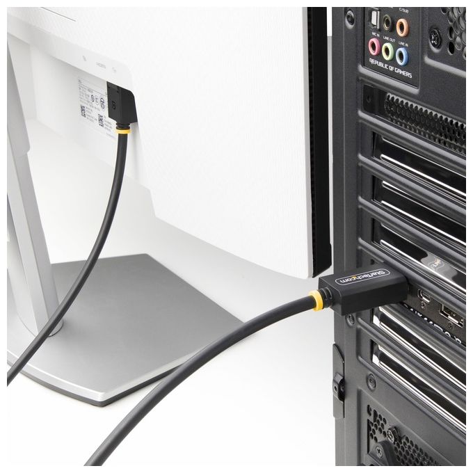 StarTech.com Cavo DisplayPort 2.1 da 2mt Cavo DisplayPort DP40 Certificato VESA