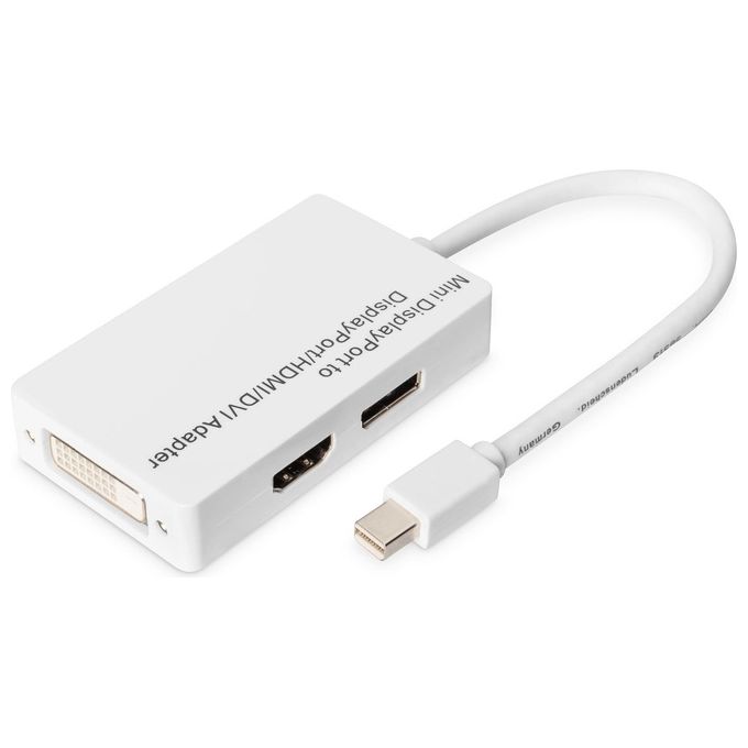 Digitus Adattatore - Convertitore Mini Displayport da Mini Dp d Displayport Hdmi  Dvi