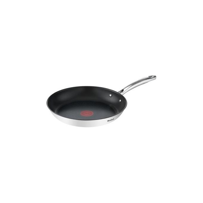Tefal G732S3 Duetto+ Set di Padelle 3 Pezzi 20 24 28 cm Rivestimento Titanio 2X Indicatore Thermo-Signal Compatibile Induzione Forno 250 °C Lavabile in Lavastoviglie Senza PFOA colore Nero