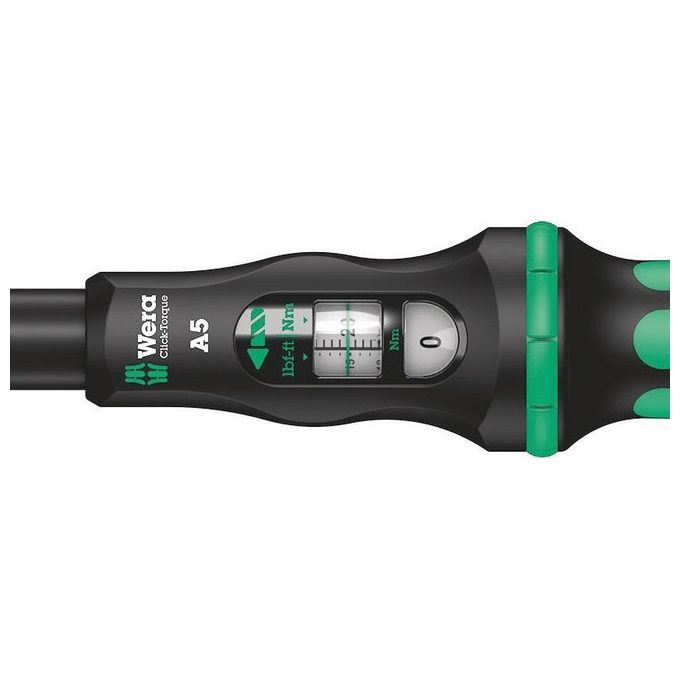 Wera Click-Torque A5 Chiave Dinamometrica con Cr.2,5 25Nm