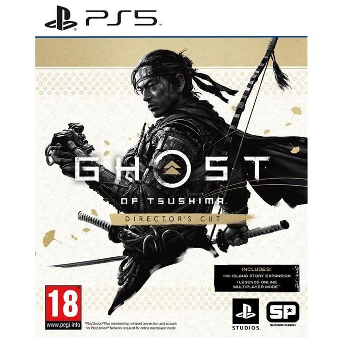 Sony Ghost of Tsushima Director's Cut Gioco PS5 Azione Avventura Open World PEGI 18 Multiplayer Online