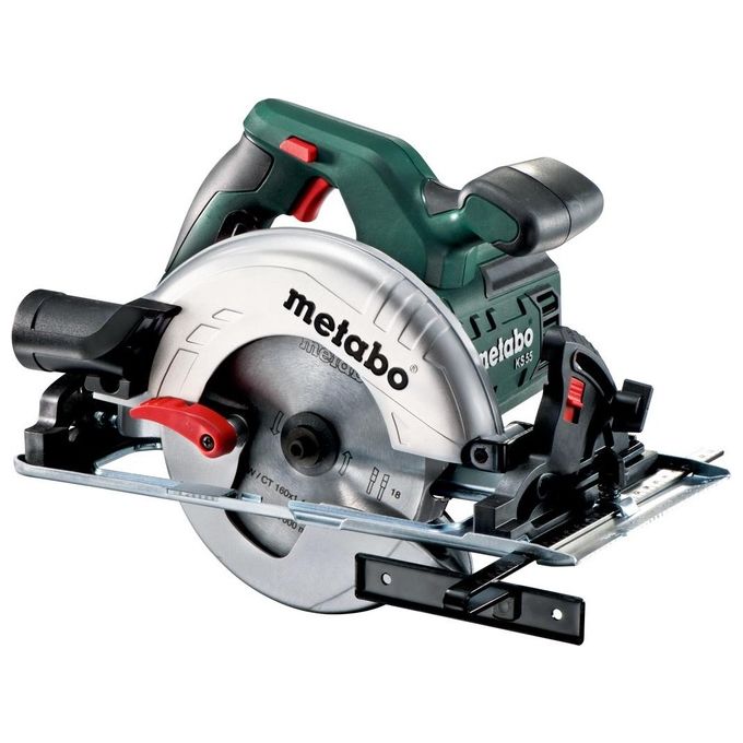 Metabo 600855000 KS 55 Sega circolare portatile 16 cm 1200 W 5600 rpm colore Verde Argento