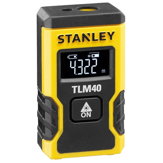 STANLEY Misuratore Laser TLM40 - Portata 12 m - Misurazione Distanze