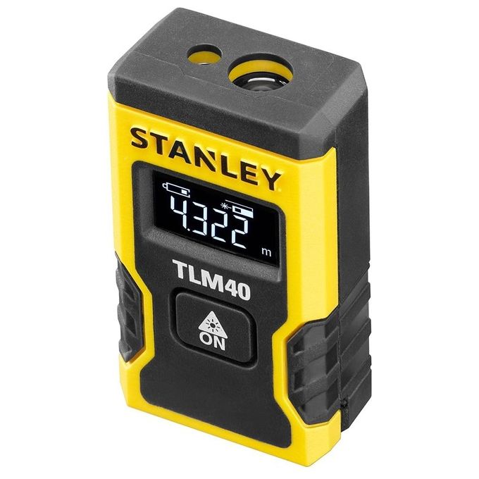 STANLEY Misuratore Laser TLM40 - Portata 12 m - Misurazione Distanze